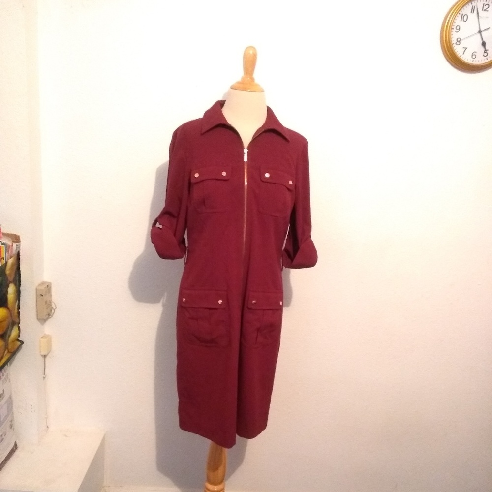 Michael Michael Kors Dark Red Dress